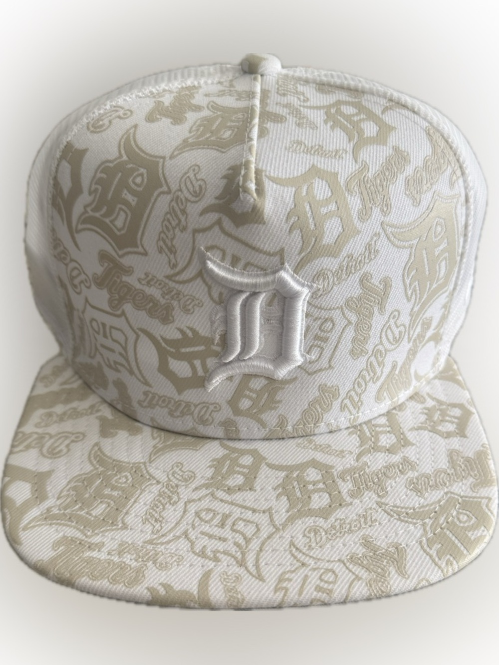 Detroit Tigers New Era Cream & White 9FIFTY Snapback Cap
